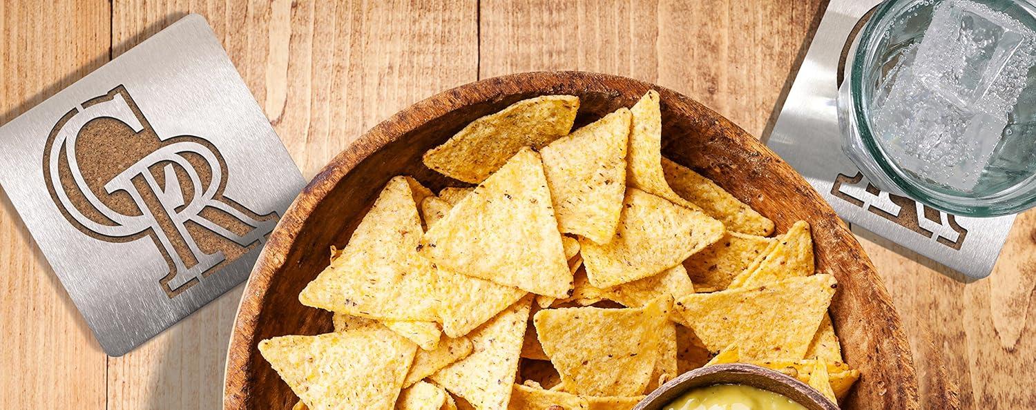 imageYouTheFan MLB Sportula Products Boaster CoasterColorado Rockies