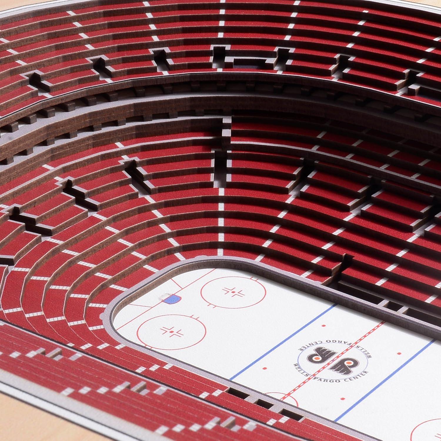 imageYouTheFan NHL 25Layer StadiumView Wall ArtPhiladelphia Flyers