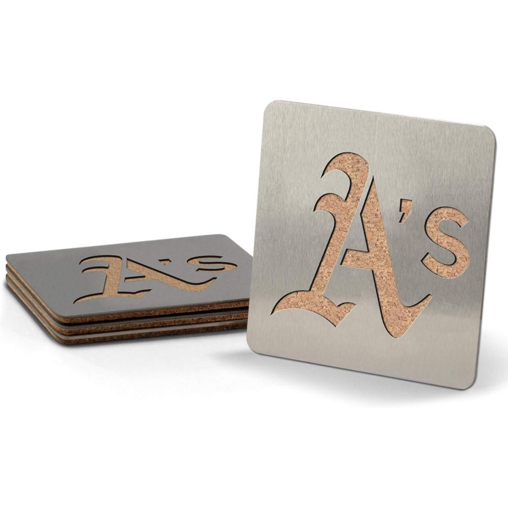 imageYouTheFan MLB Sportula Products Boaster CoasterOakland Athletics