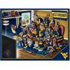 YouTheFan NCAA West Virginia Mountaineers Purebred Fans A Real Nailbiter 500pc Puzzle 15″ x 20″(West Virginia Mountaineers)