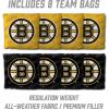 YouTheFan NHL 2’ x 3’ Wood Cornhole Game with Logo Bags(Boston Bruins)