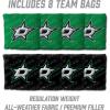 YouTheFan NHL 2’ x 3’ Wood Cornhole Game with Logo Bags(Dallas Stars)