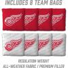 YouTheFan NHL 2’ x 3’ Wood Cornhole Game with Logo Bags(Detroit Red Wings)