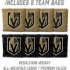 YouTheFan NHL 2’ x 3’ Wood Cornhole Game with Logo Bags(Vegas Golden Knights)