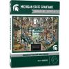 YouTheFan NCAA Illinois Fighting Illini Barnyard Fans 500pc Puzzle 15″ x 20″(Michigan State Spartans)