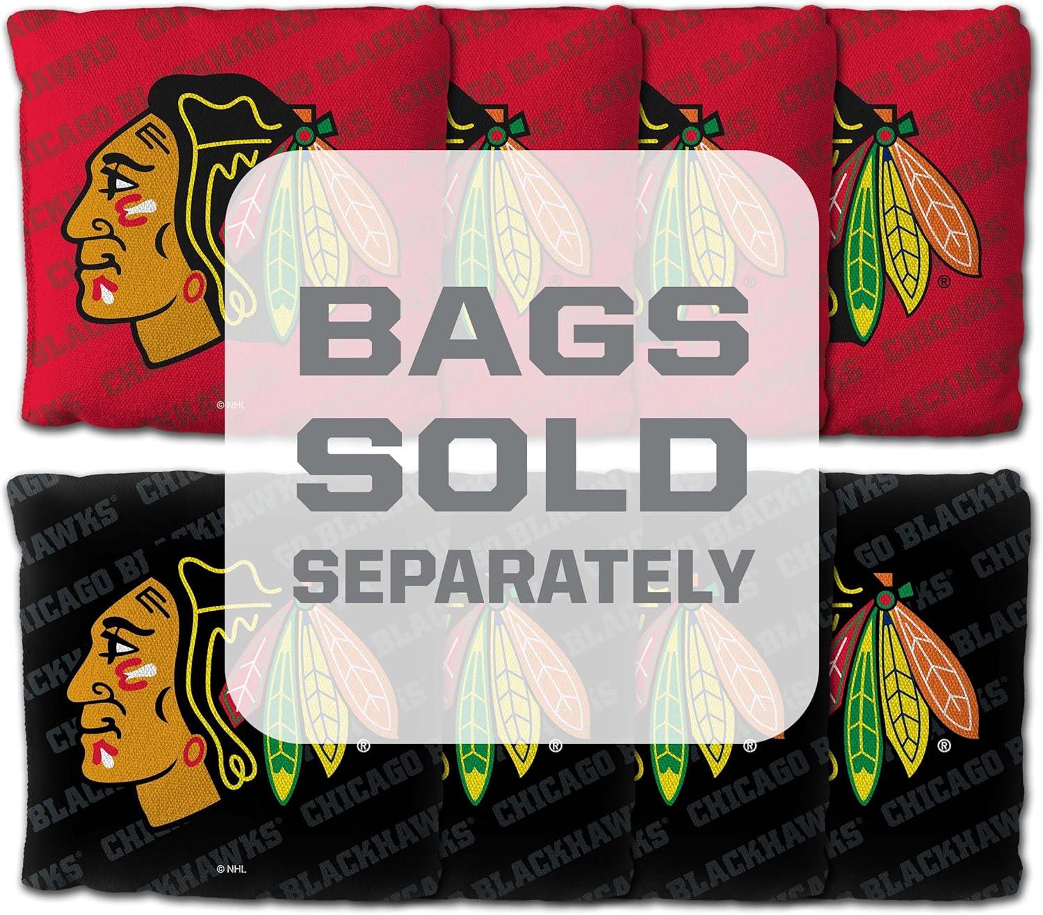 imageYouTheFan NHL 2 x 3 Wood Cornhole GameChicago Blackhawks