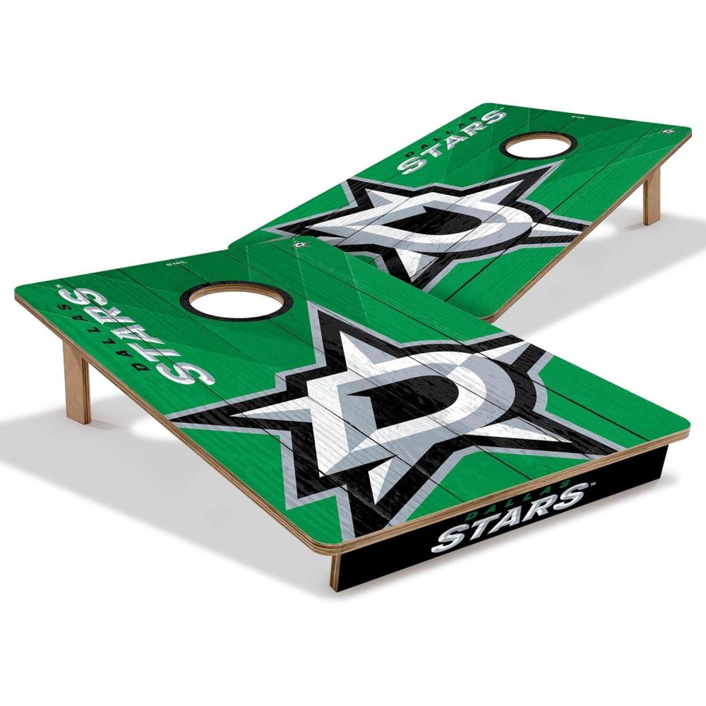 imageYouTheFan NHL 2 x 3 Wood Cornhole GameDallas Stars