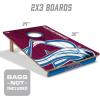 YouTheFan NHL 2’ x 3’ Wood Cornhole Game(Colorado Avalanche)