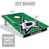 YouTheFan NHL 2’ x 3’ Wood Cornhole Game(Dallas Stars)