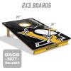 YouTheFan NHL 2’ x 3’ Wood Cornhole Game(Pittsburgh Penguins)