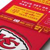 YouTheFan Officially-licensed NFL 6×19 Top 10 Signs Banner – humorous descriptions – fun sports fan phrases, original design, indoor team wall decor fan gift(Kansas City Chiefs)