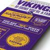 YouTheFan Officially-licensed NFL 6×19 Top 10 Signs Banner – humorous descriptions – fun sports fan phrases, original design, indoor team wall decor fan gift(Minnesota Vikings)