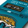 YouTheFan Officially-licensed NFL 6×19 Top 10 Signs Banner – humorous descriptions – fun sports fan phrases, original design, indoor team wall decor fan gift(Jacksonville Jaguars)