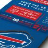 YouTheFan Officially-licensed NFL 6×19 Top 10 Signs Banner – humorous descriptions – fun sports fan phrases, original design, indoor team wall decor fan gift(Buffalo Bills)