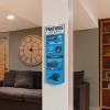 YouTheFan Officially-licensed NFL 6×19 Top 10 Signs Banner – humorous descriptions – fun sports fan phrases, original design, indoor team wall decor fan gift(Carolina Panthers)