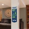 YouTheFan Officially-licensed NFL 6×19 Top 10 Signs Banner – humorous descriptions – fun sports fan phrases, original design, indoor team wall decor fan gift(Seattle Seahawks)