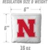 YouTheFan Officially-Licensed NCAA Set of 8 Cornhole Bags – All Weather Dual Sided Slide & Stop – Regulation Size with Carry case(Nebraska Cornhuskers)