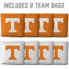 YouTheFan Officially-Licensed NCAA Set of 8 Cornhole Bags – All Weather Dual Sided Slide & Stop – Regulation Size with Carry case(Tennessee Volunteers)