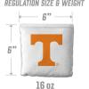 YouTheFan Officially-Licensed NCAA Set of 8 Cornhole Bags – All Weather Dual Sided Slide & Stop – Regulation Size with Carry case(Tennessee Volunteers)