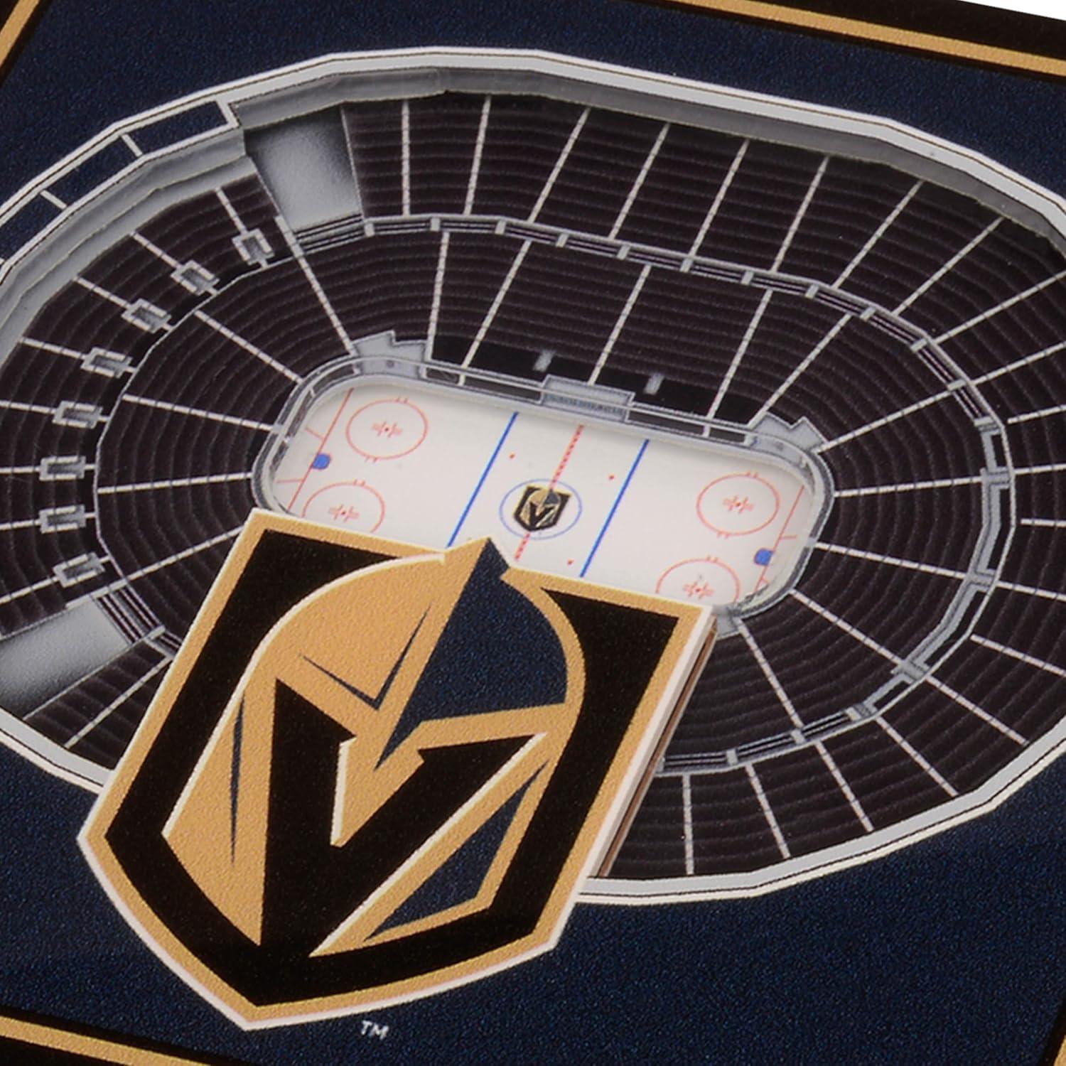 imageYouTheFan NCAA Licensed Fan Cribbage Wood Board GameVegas Golden Knights