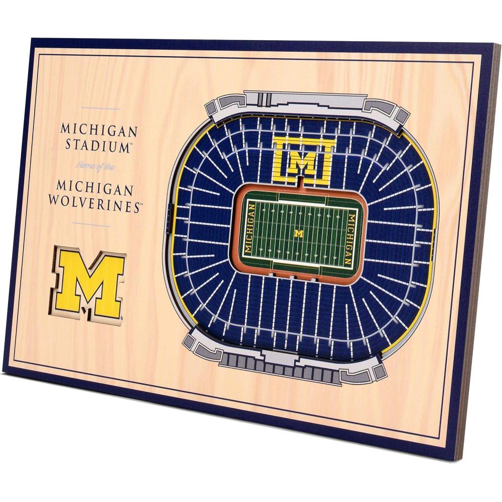 imageYouTheFan NCAA 3D StadiumView DesktopMichigan Wolverines