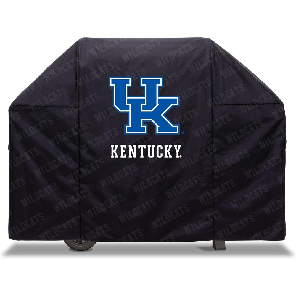 imageYouTheFan NCAA Heavy Duty Waterproof Grill Cover UV Resistant Durable Polyester BBQ Cover Weatherproof Protection for Outdoor Gas or Charcoal Grills for Grills up to 5 WideKentucky Wildcats
