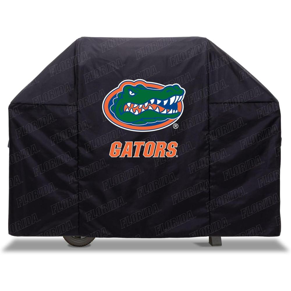 imageYouTheFan NCAA Heavy Duty Waterproof Grill Cover  UV Resistant Durable Polyester BBQ Cover Weatherproof Protection for Outdoor Gas or Charcoal Grills for Grills up to 5 WideFlorida Gators