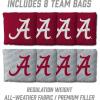 YouTheFan NCAA 2′ x 4′ Slogan Series Professional Wood Cornhole Game with Logo Bags(Alabama Crimson Tide)