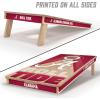 YouTheFan NCAA 2′ x 4′ Slogan Series Professional Wood Cornhole Game with Logo Bags(Alabama Crimson Tide)