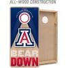 YouTheFan NCAA 2′ x 4′ Slogan Series Professional Wood Cornhole Game with Logo Bags(Arizona Wildcats)