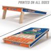 YouTheFan NCAA 2′ x 4′ Slogan Series Professional Wood Cornhole Game with Logo Bags(Florida Gators)