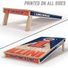 YouTheFan NCAA 2′ x 4′ Slogan Series Professional Wood Cornhole Game with Logo Bags(Illinois Fighting Illini)