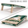 YouTheFan NCAA 2′ x 4′ Slogan Series Professional Wood Cornhole Game with Logo Bags(Michigan State Spartans)
