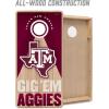 YouTheFan NCAA 2′ x 4′ Slogan Series Professional Wood Cornhole Game with Logo Bags(Texas A&M Aggies)