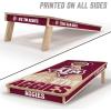 YouTheFan NCAA 2′ x 4′ Slogan Series Professional Wood Cornhole Game with Logo Bags(Texas A&M Aggies)