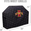 YouTheFan NCAA Heavy Duty Waterproof Grill Cover – UV Resistant, Durable Polyester BBQ Cover, Weatherproof Protection for Outdoor Gas or Charcoal Grills, for Grills up to 5’ Wide(Iowa State Cyclones)