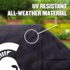 YouTheFan NCAA Heavy Duty Waterproof Grill Cover – UV Resistant, Durable Polyester BBQ Cover, Weatherproof Protection for Outdoor Gas or Charcoal Grills, for Grills up to 5’ Wide(Michigan State Spartans)