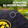 YouTheFan NCAA Heavy Duty Waterproof Grill Cover – UV Resistant, Durable Polyester BBQ Cover, Weatherproof Protection for Outdoor Gas or Charcoal Grills, for Grills up to 5’ Wide(Iowa Hawkeyes)
