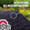 YouTheFan NCAA Heavy Duty Waterproof Grill Cover – UV Resistant, Durable Polyester BBQ Cover, Weatherproof Protection for Outdoor Gas or Charcoal Grills, for Grills up to 5’ Wide(Ohio State Buckeyes)