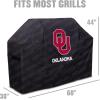 YouTheFan NCAA Heavy Duty Waterproof Grill Cover – UV Resistant, Durable Polyester BBQ Cover, Weatherproof Protection for Outdoor Gas or Charcoal Grills, for Grills up to 5’ Wide(Oklahoma Sooners)