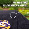 YouTheFan NCAA Heavy Duty Waterproof Grill Cover – UV Resistant, Durable Polyester BBQ Cover, Weatherproof Protection for Outdoor Gas or Charcoal Grills, for Grills up to 5’ Wide(LSU Tigers)