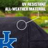 YouTheFan NCAA Heavy Duty Waterproof Grill Cover – UV Resistant, Durable Polyester BBQ Cover, Weatherproof Protection for Outdoor Gas or Charcoal Grills, for Grills up to 5’ Wide(Kentucky Wildcats)