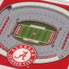 YouTheFan NCAA Licensed Fan Cribbage Wood Board Game(Alabama Crimson Tide)