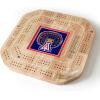 YouTheFan NCAA Licensed Fan Cribbage Wood Board Game(Arizona Wildcats)