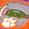YouTheFan NCAA Licensed Fan Cribbage Wood Board Game(Clemson Tigers)