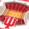 YouTheFan NCAA Licensed Fan Cribbage Wood Board Game(Indiana Hoosiers)