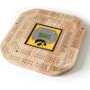 YouTheFan NCAA Licensed Fan Cribbage Wood Board Game(Iowa Hawkeyes)