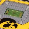YouTheFan NCAA Licensed Fan Cribbage Wood Board Game(Iowa Hawkeyes)