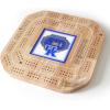 YouTheFan NCAA Licensed Fan Cribbage Wood Board Game(Kentucky Wildcats)