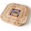YouTheFan NCAA Licensed Fan Cribbage Wood Board Game(LSU Tigers)